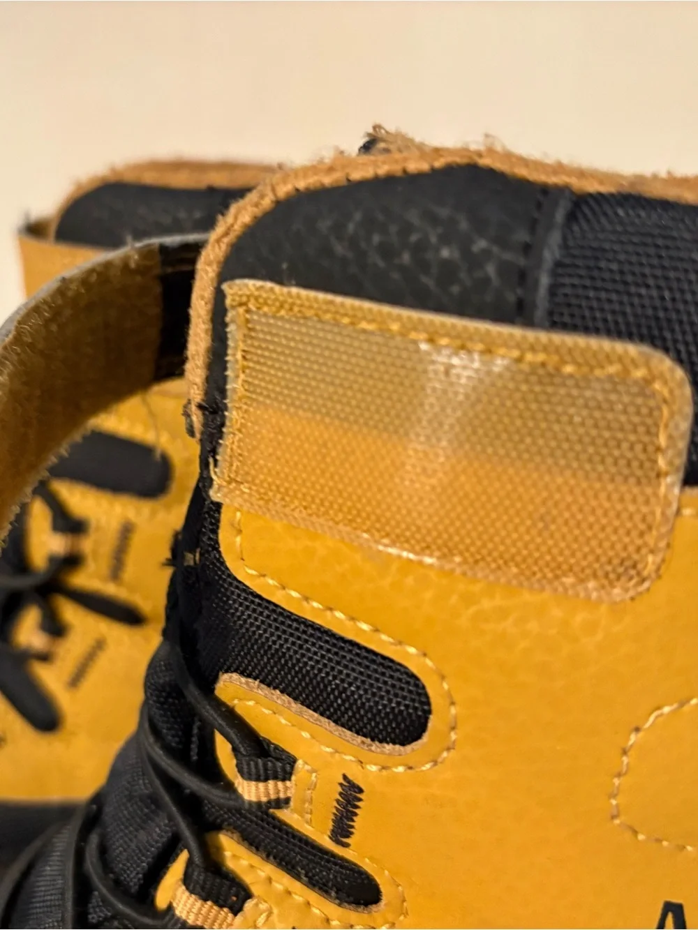 Merrell Kids Black and Wheat Snow Boots